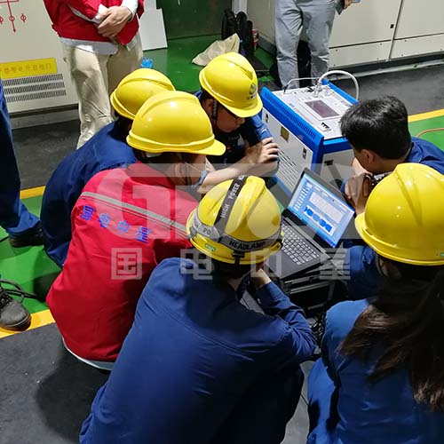 測試完成后通過分析波形判斷是有存在局部放電.jpg 測試完成后通過分析波形判斷是有存在局部放電