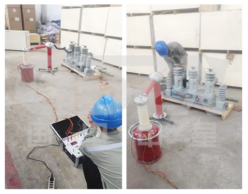 局放測(cè)試儀試驗(yàn)現(xiàn)場(chǎng).png 局放測(cè)試儀試驗(yàn)現(xiàn)場(chǎng).png